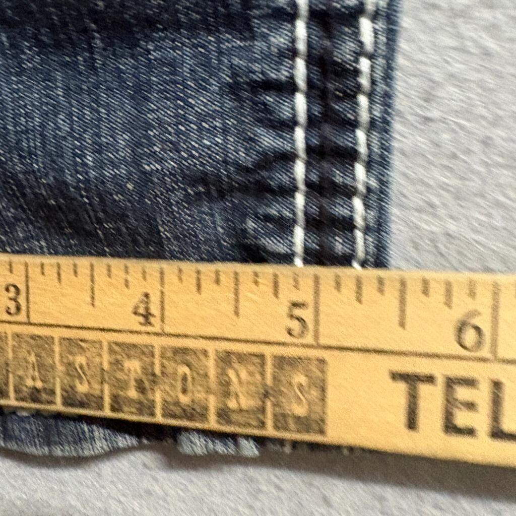 Hydraulic Bailey Super Skinny Jeans Womens Size 9/10 Distressed Thick Stitch