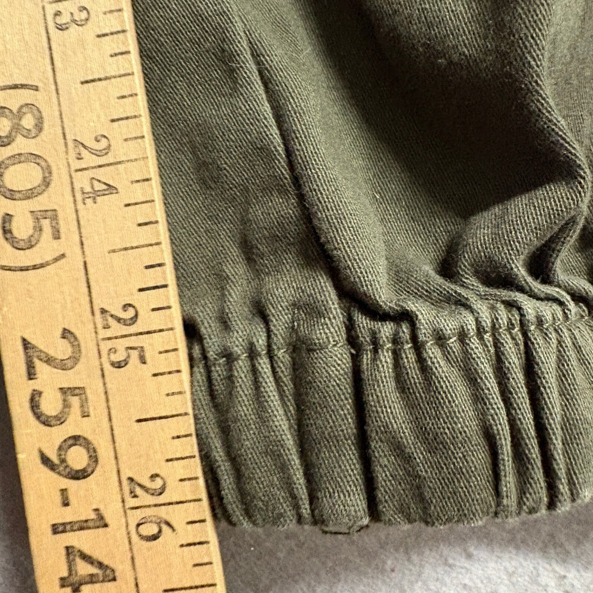 Refuge Womens Cargo Jogger Pants XS Green Elastic Waist Drawstring Pockets