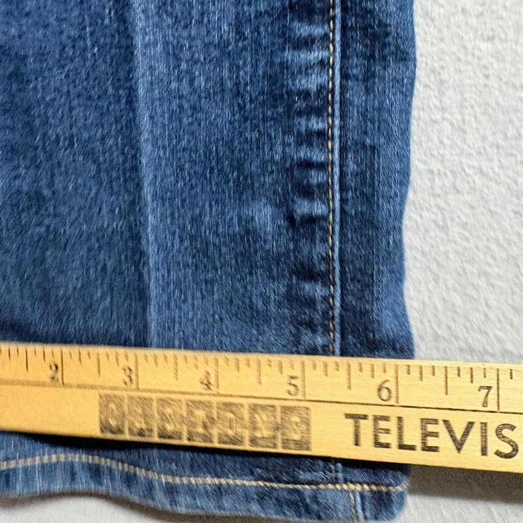 Paige Premium Denim Peg Straight Jeans Womens Size 25 Blue Stretch Made in USA