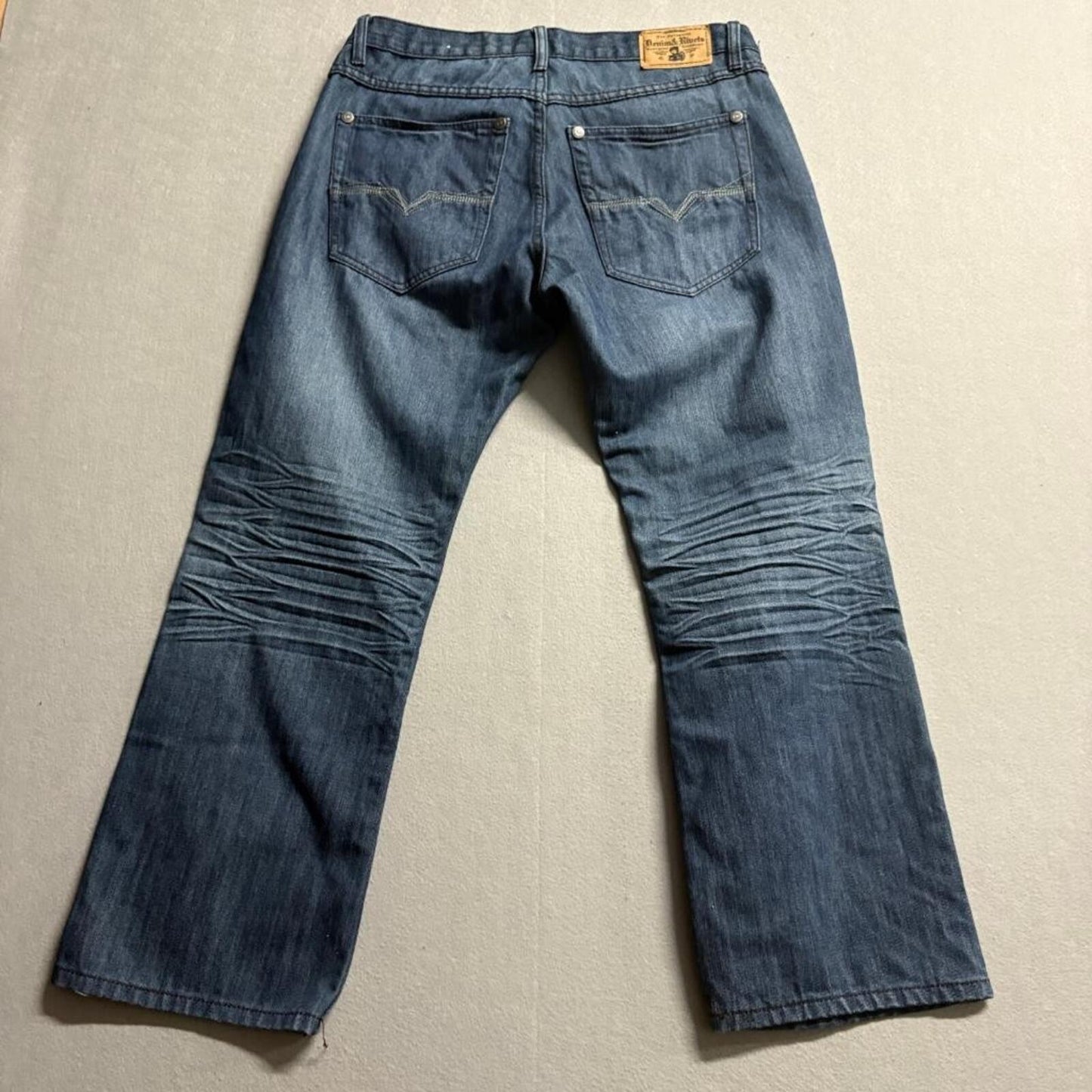 Denim & Rivets Boys Jeans Size 12H Husky Blue Denim Straight Leg NWT