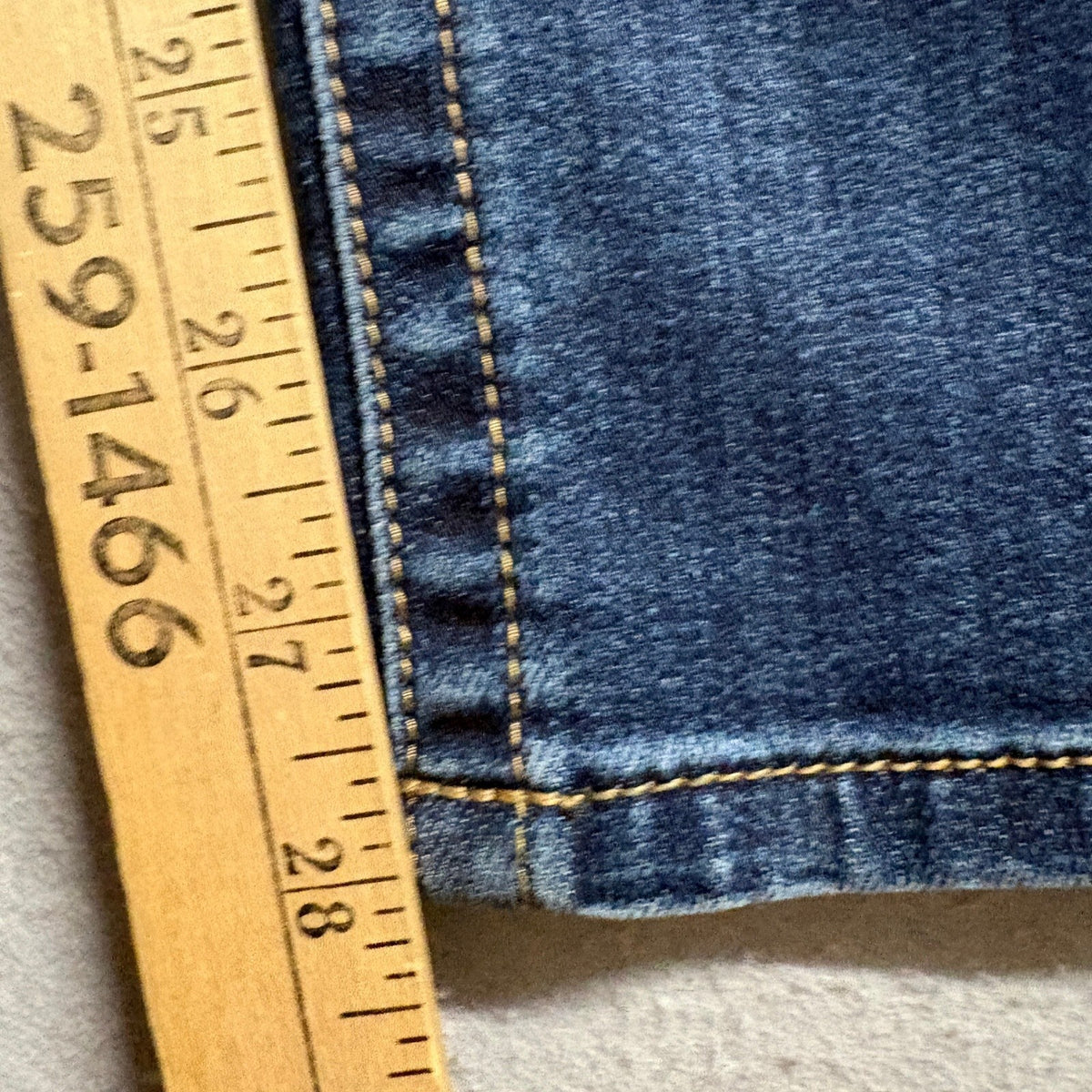 Seven 7 Jeans Womens Size 6 Tummyless High Rise Skinny Medium Wash Blue Denim