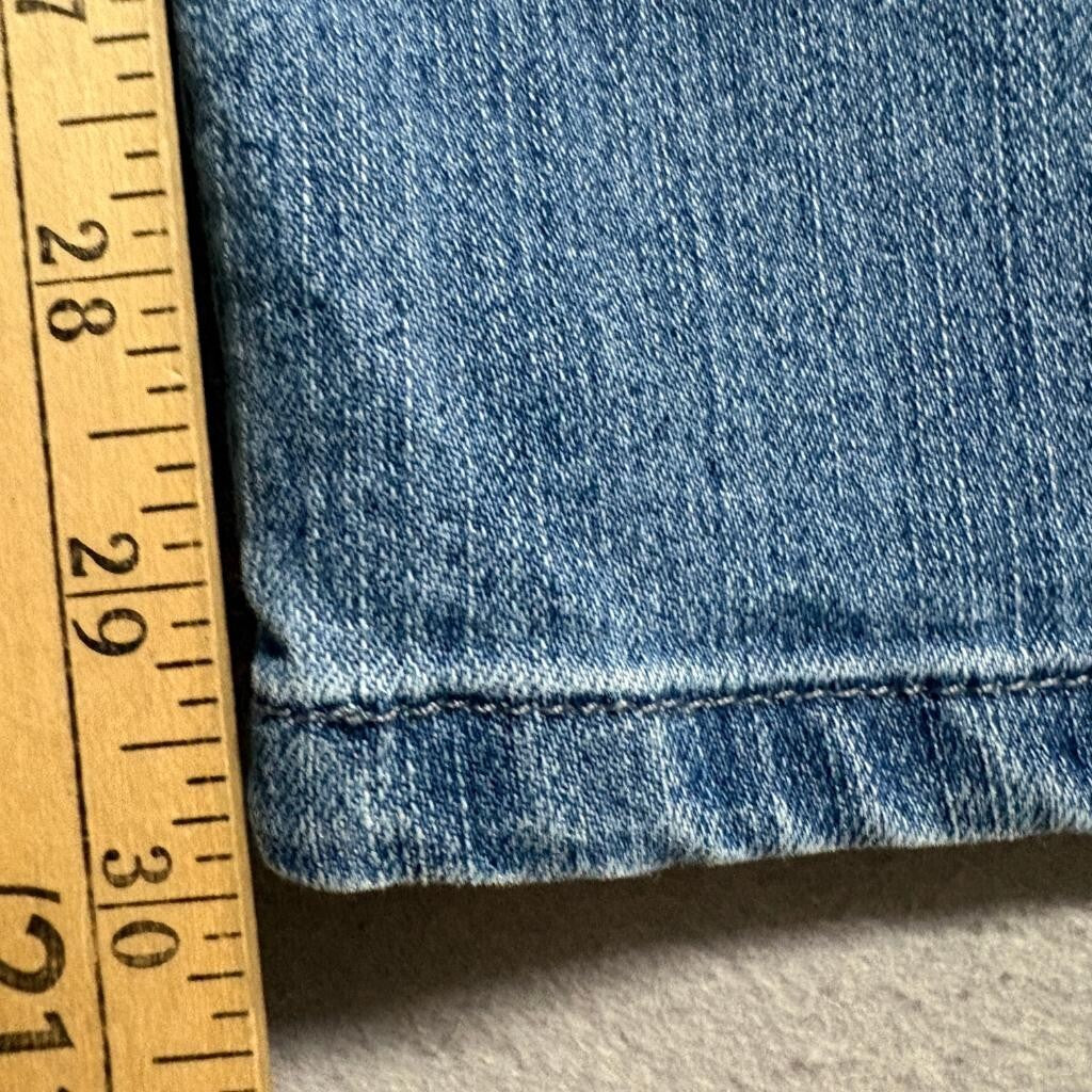 Gloria Vanderbilt Amanda Jeans Womens 16W Blue Denim Classic Straight Leg