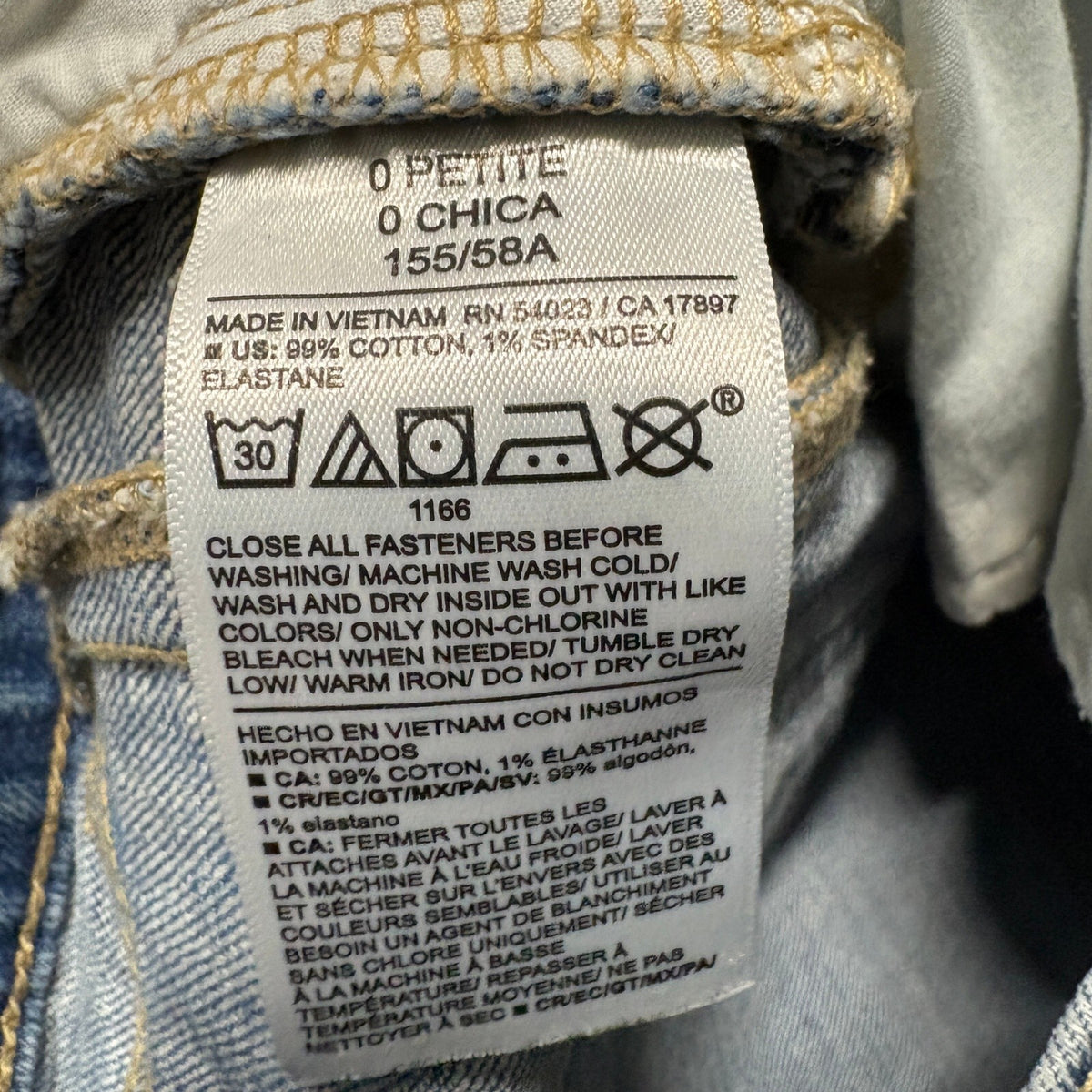 Old Navy Barrel Leg Jeans Womens 0 Petite High Rise Blue Denim Stretch