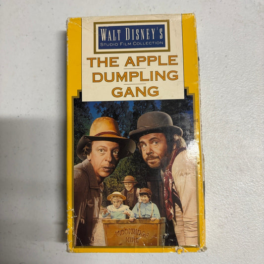 The Apple Dumpling Gang VHS Disney Studio Film Collection Don Knotts Tim Conway