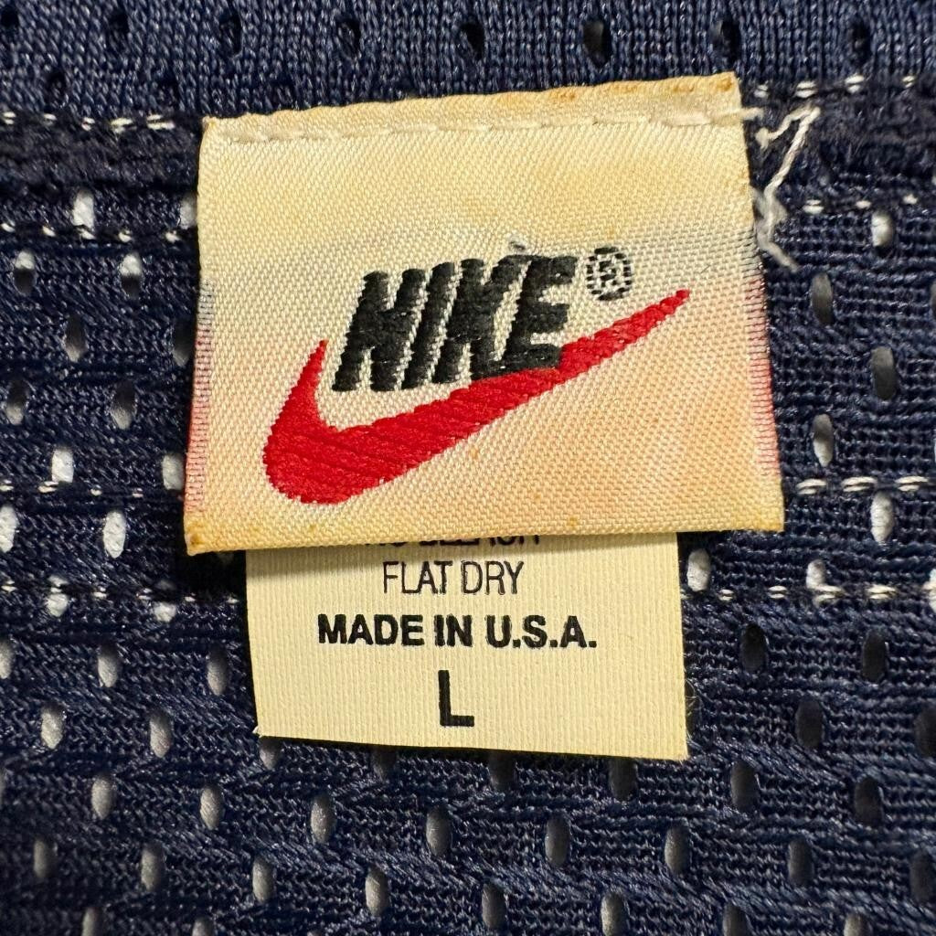 Vintage Nike Mesh Baseball Jersey and Shorts Set Mens Large Blue Made in USA