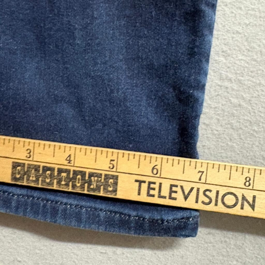NYDJ Sheri Slim Jeans Womens 14 Dark Wash Blue Denim Lift Tuck Stretch