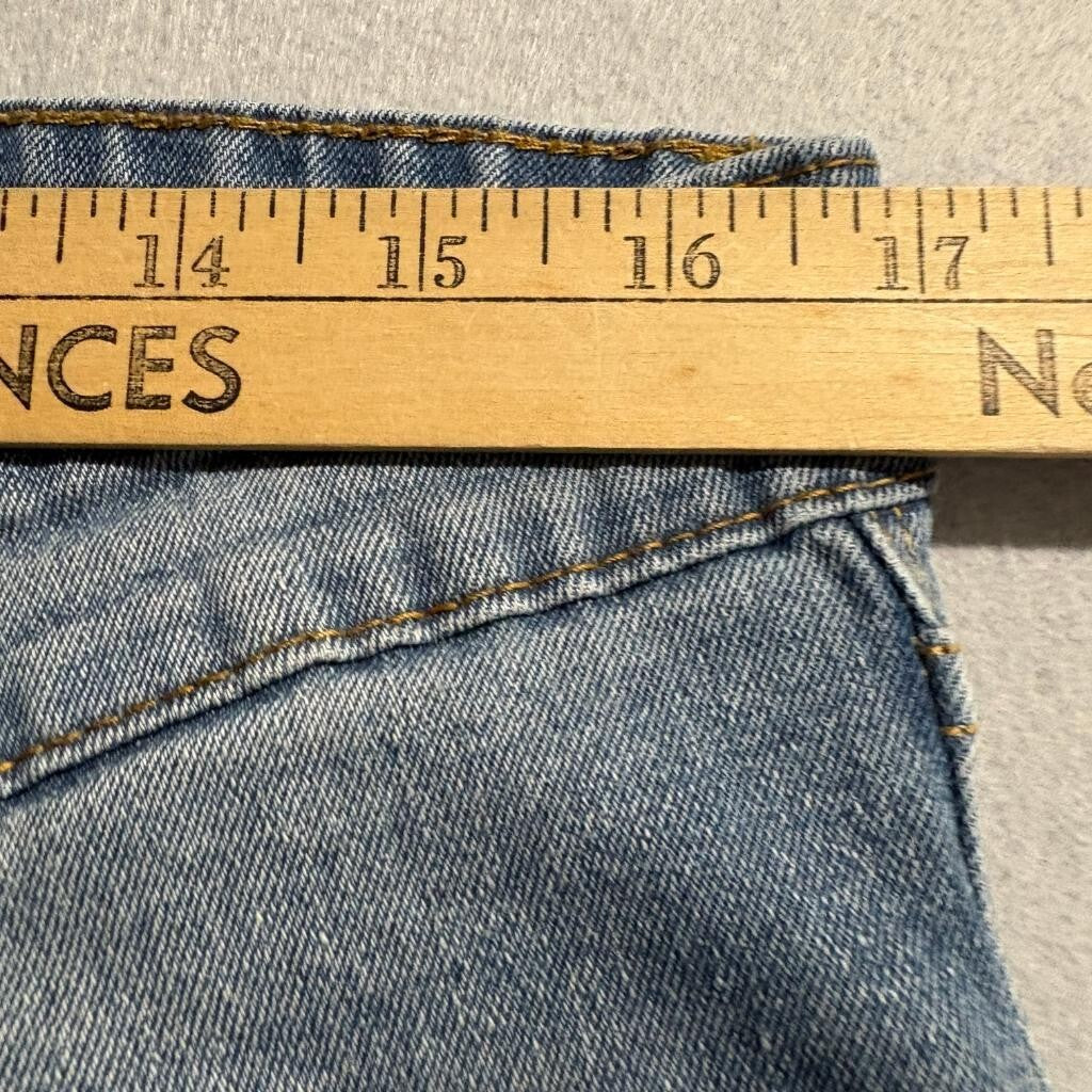 Smith & Mills Stretch Jeans Mens 34x32 Blue Denim Straight Leg Pants