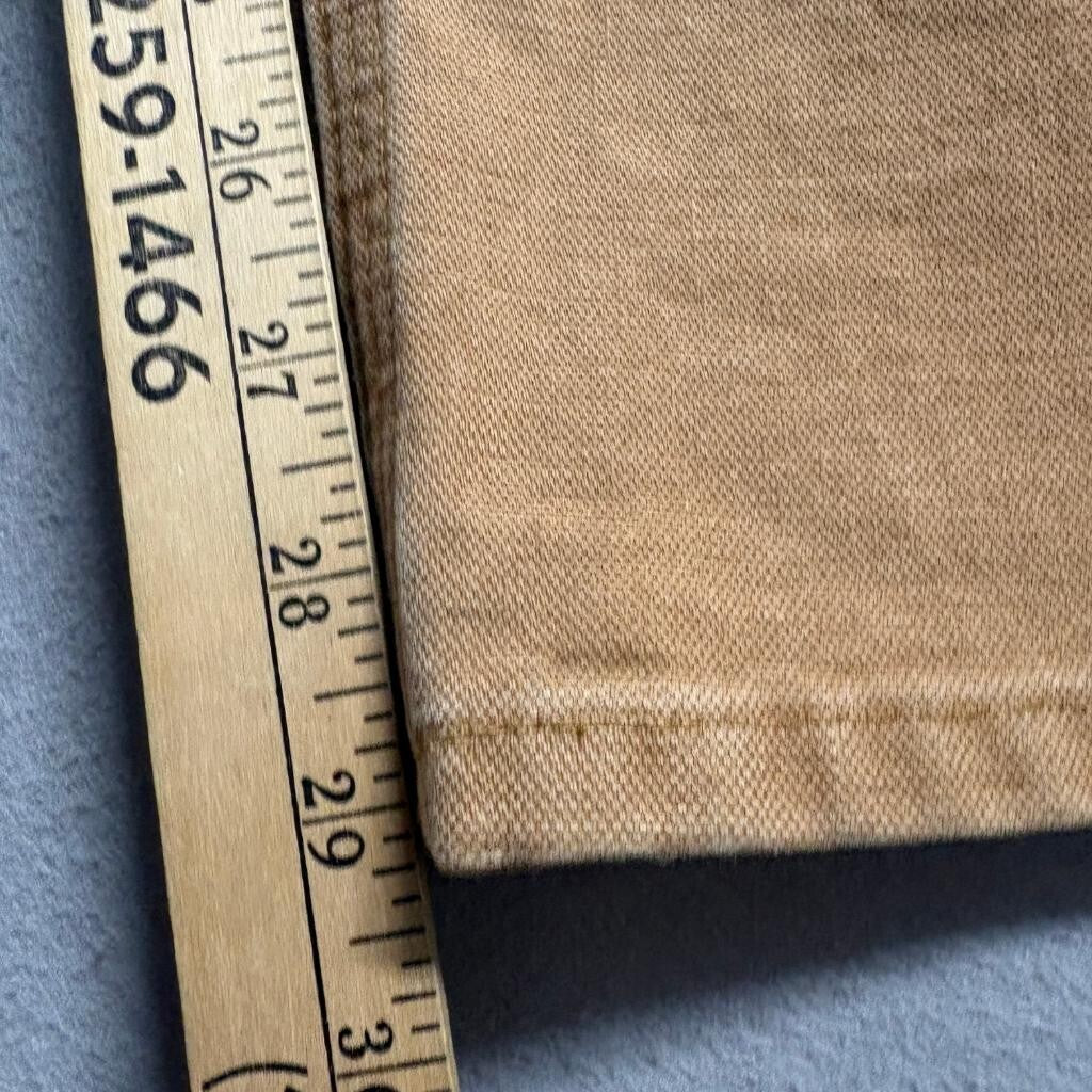 Vintage Carhartt Double Knee Pants Mens 36x28 Brown Cotton Duck Canvas Workwear