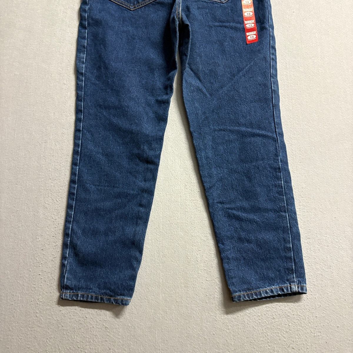 Vintage Bongo Jeans Womens 13 High Rise Tapered Leg Mom Jeans NWT 90s Dark Wash
