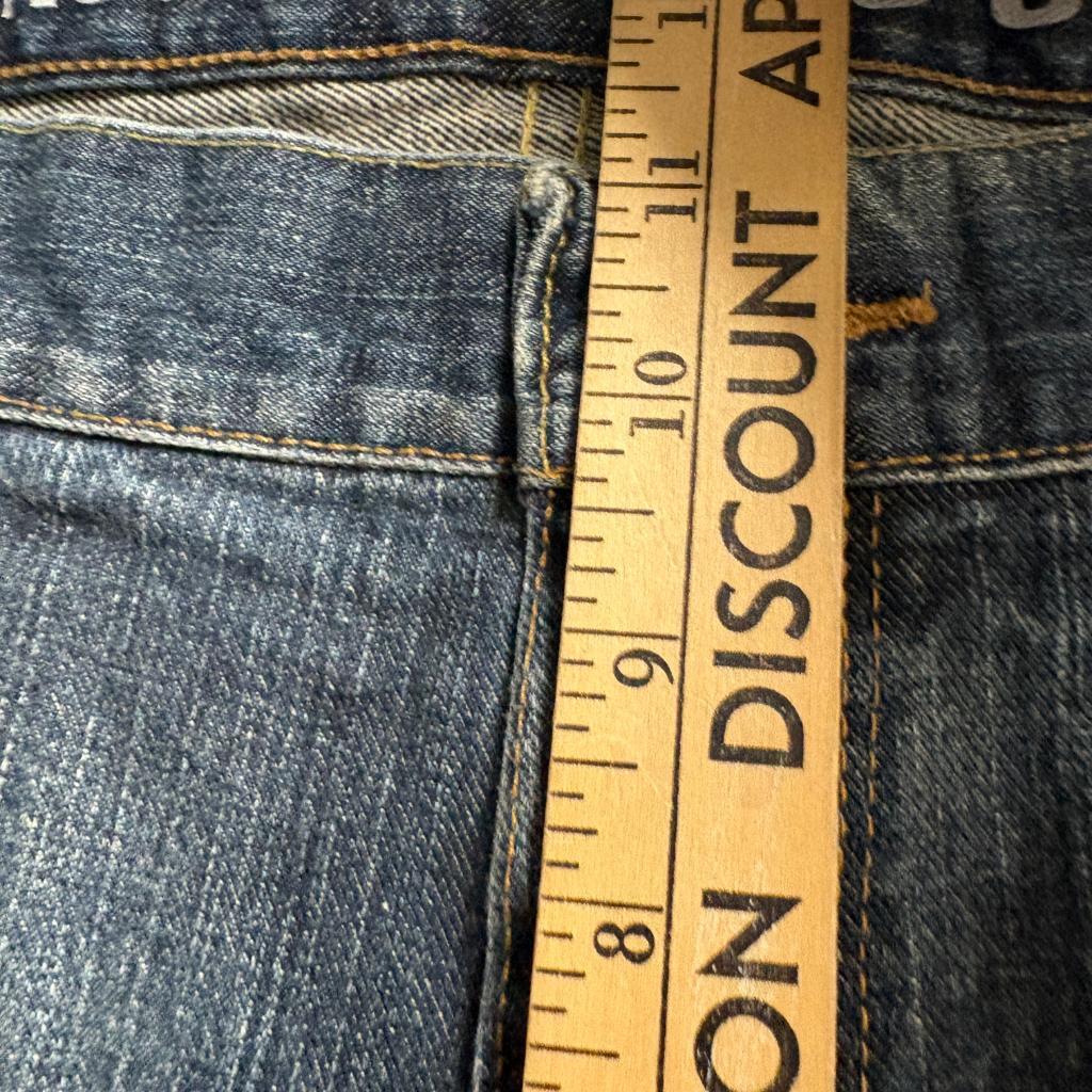 Nautica Jeans Co Mens 40x32 Blue Denim Straight Leg Jeans 100% Cotton