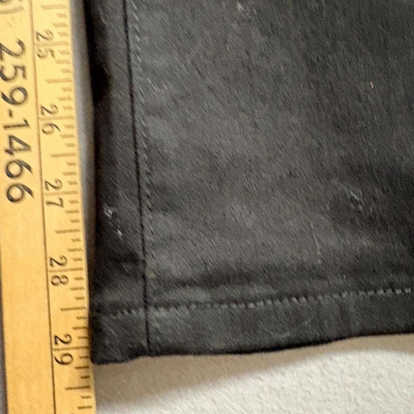 RGSTR Jeans Mens 16 Black Denim Straight Leg Stretch Pants