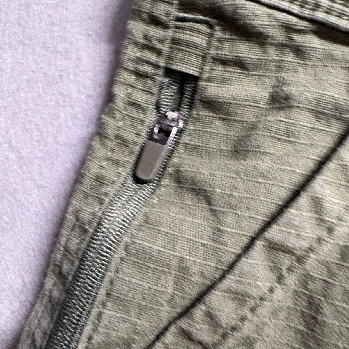Weatherproof Mens Stretch Cargo Shorts Size 40 Green Ripstop Outdoor Utility