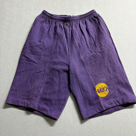 Vintage Los Angeles Lakers Sweat Shorts Mens XL Purple AAA South Africa Fleece