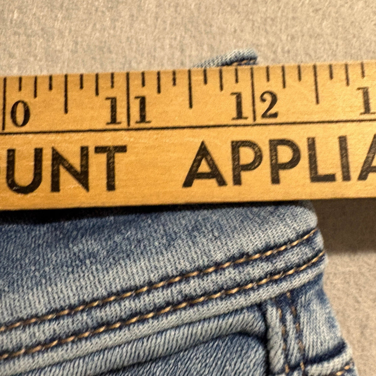 American Eagle Kick Boot Jeans Womens 000 Regular Next Level Stretch Blue Denim