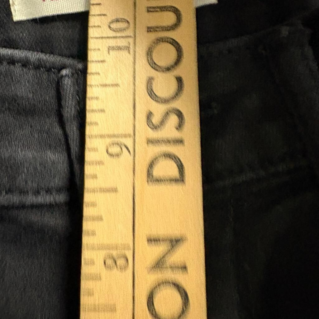 Levi's 721 High Rise Skinny Jeans Womens 28x30 Black Denim Stretch