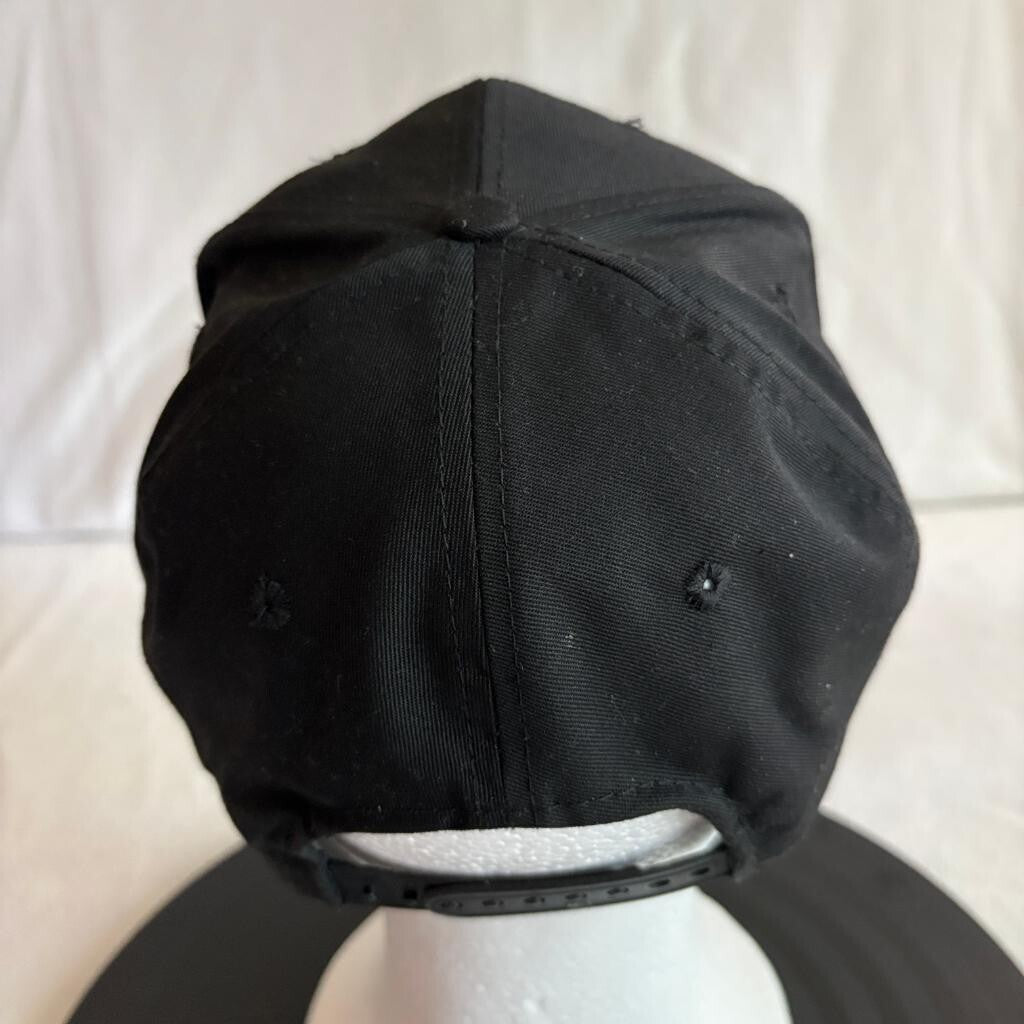 Vintage Oakland Raiders Snapback Hat Logo 7 Team NFL Cap Black Green Under Visor