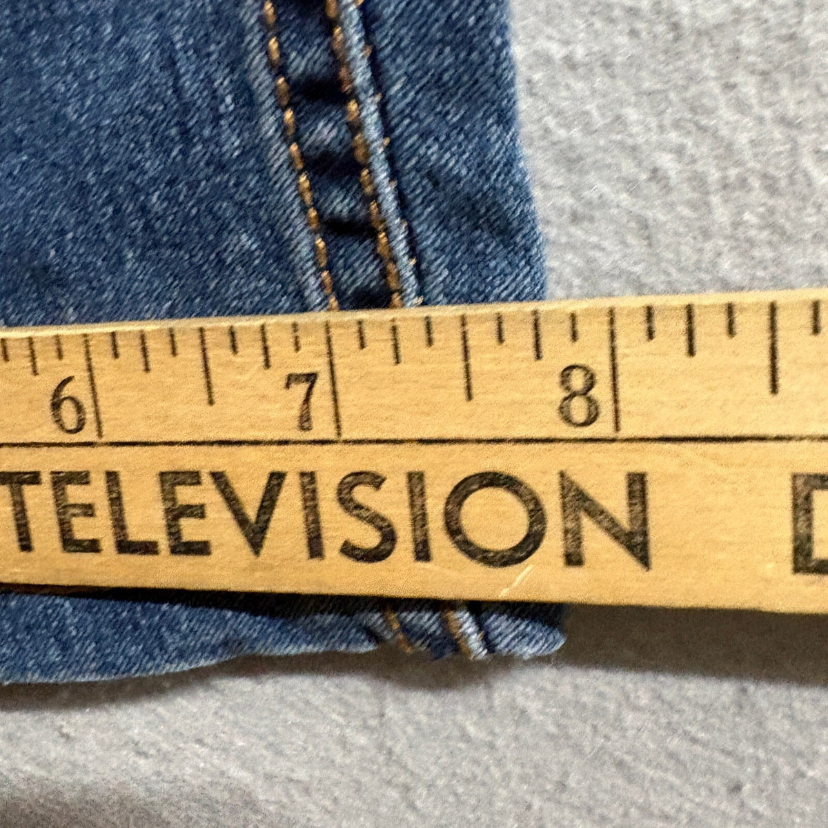 ATTENTION Womens Blue Medium Wash Bootcut Jeans Size 10 Flap Back Pockets