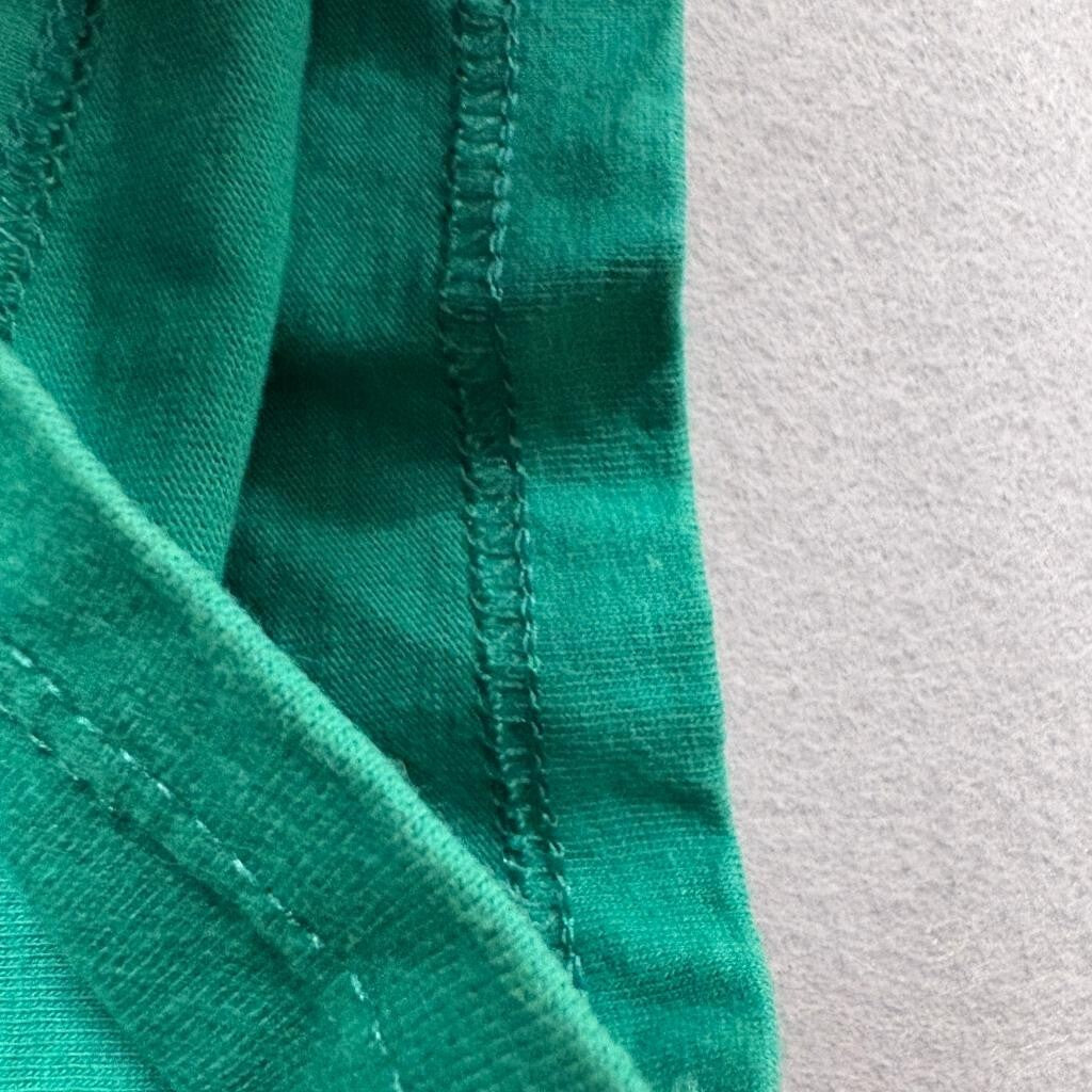 Vintage Key Elements Pocket T-Shirt Mens Large Green Single Stitch Made in USA