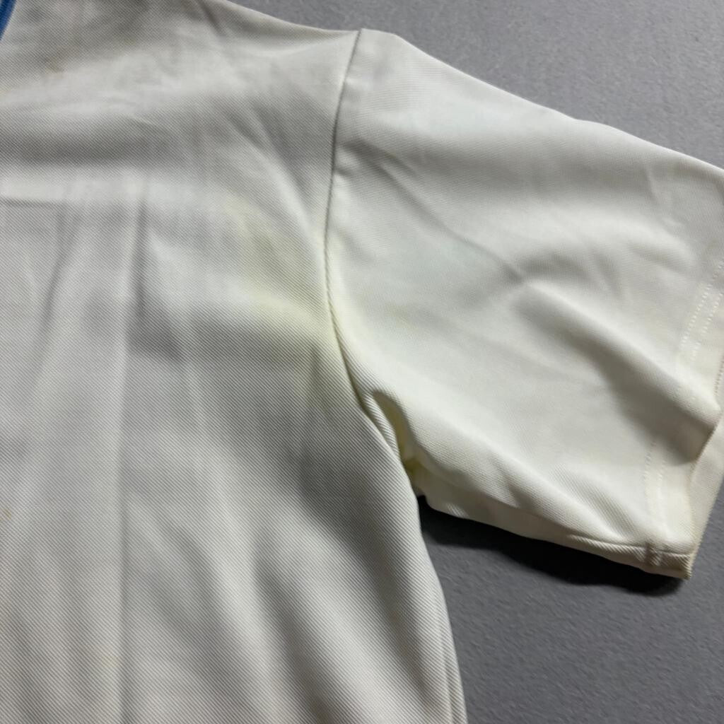 Vintage Jump to Air Basketball Polo Shirt Shorts Set Mens XL White Blue USA Made
