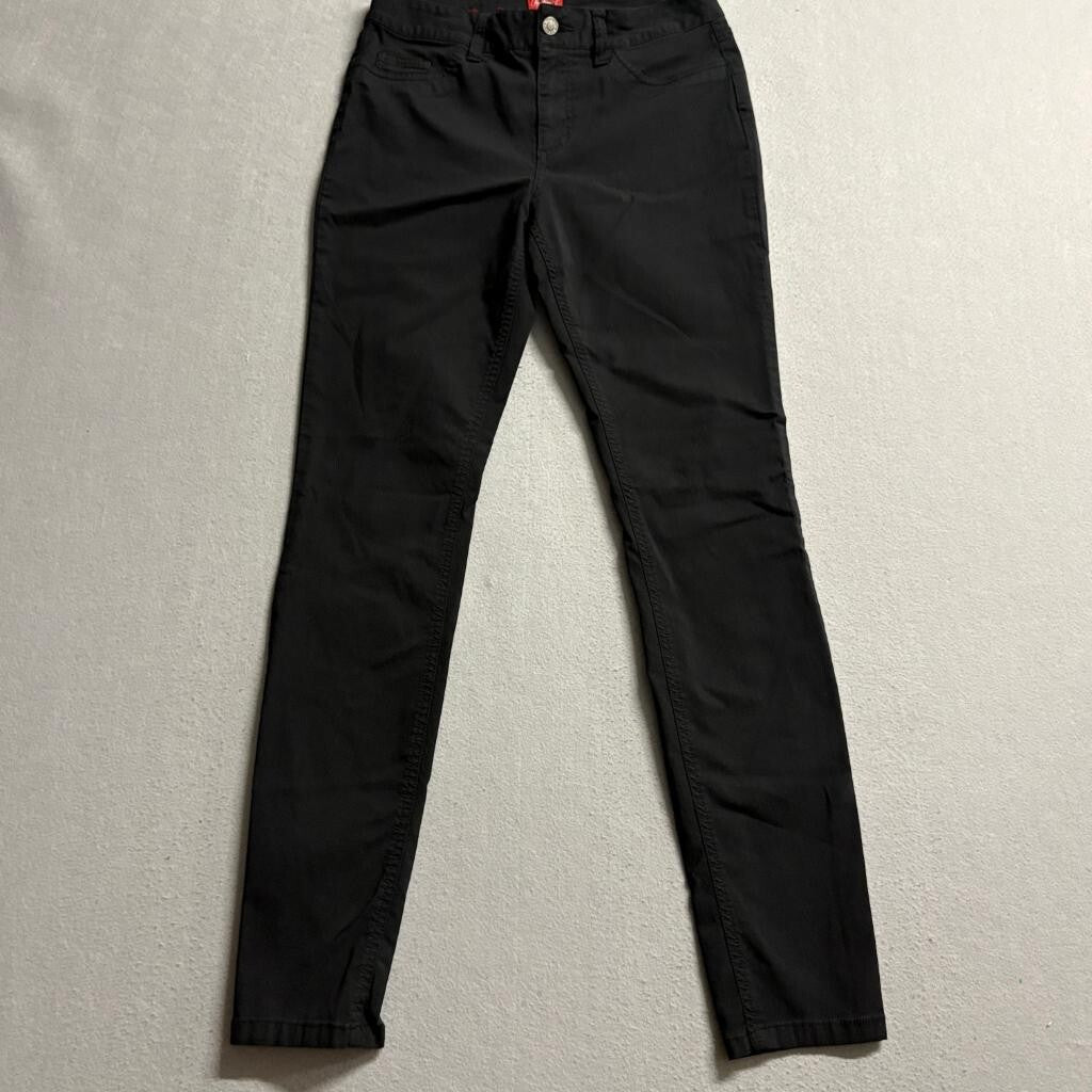 Genuine Dickies Women Black Skinny Stretch Pants Size 11 Work Casual