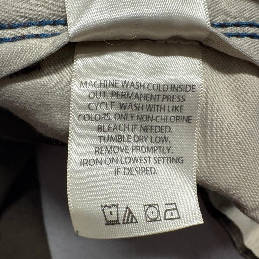 Live Your Own Way Corduroy Pants Mens 36x30 Brown Repreve Stretch Chino Flat