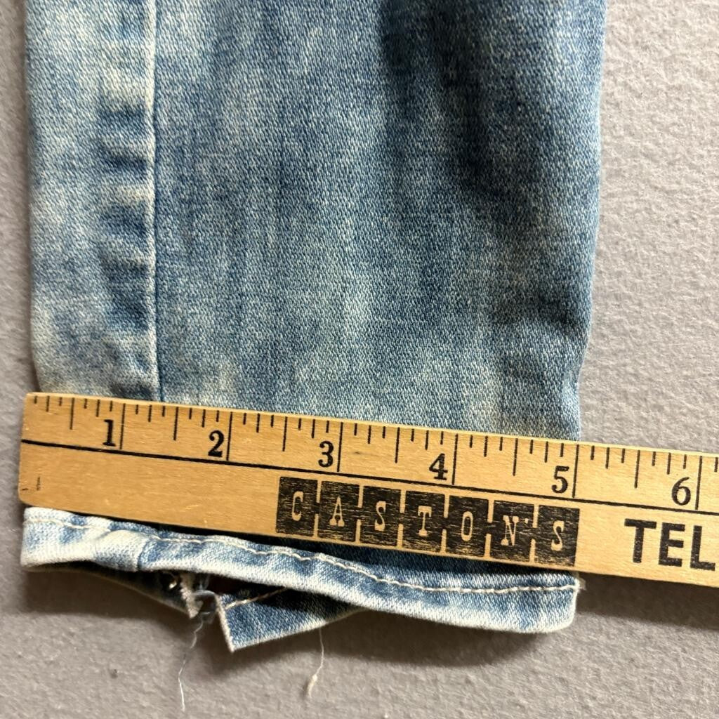 American Eagle Outfitters Jegging Ankle Jeans Womens Size 2 Distressed Acid Wash