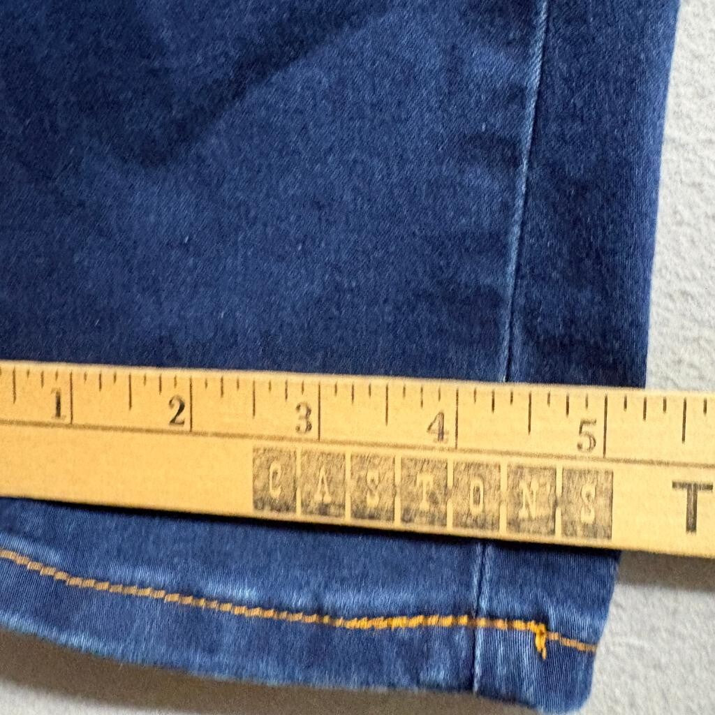 Sweet Look Premium Denim Skinny Jeans Womens Size 13 Dark Wash Stretch Blue
