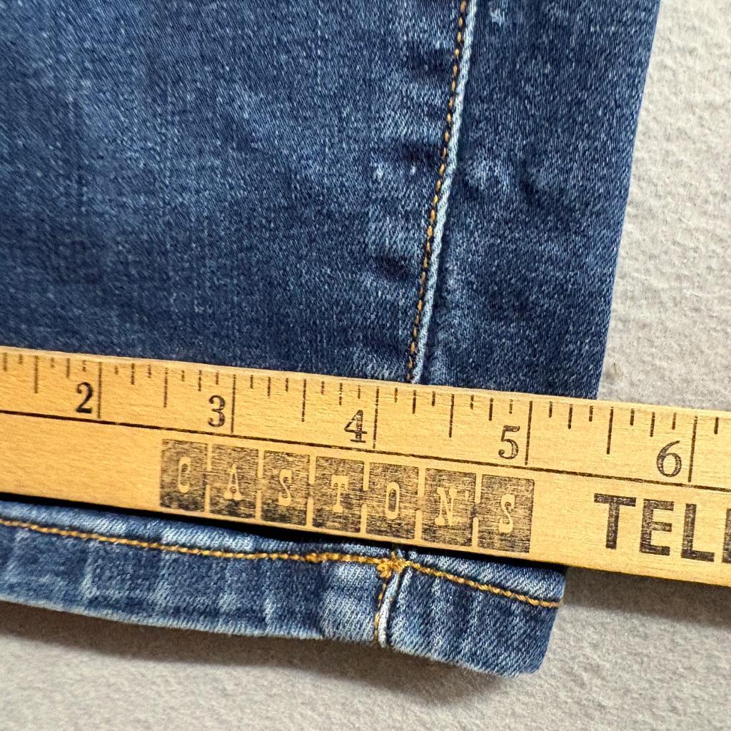 Banana Republic High Rise Skinny Jeans Womens 31/12P Blue Washwell Denim Petite
