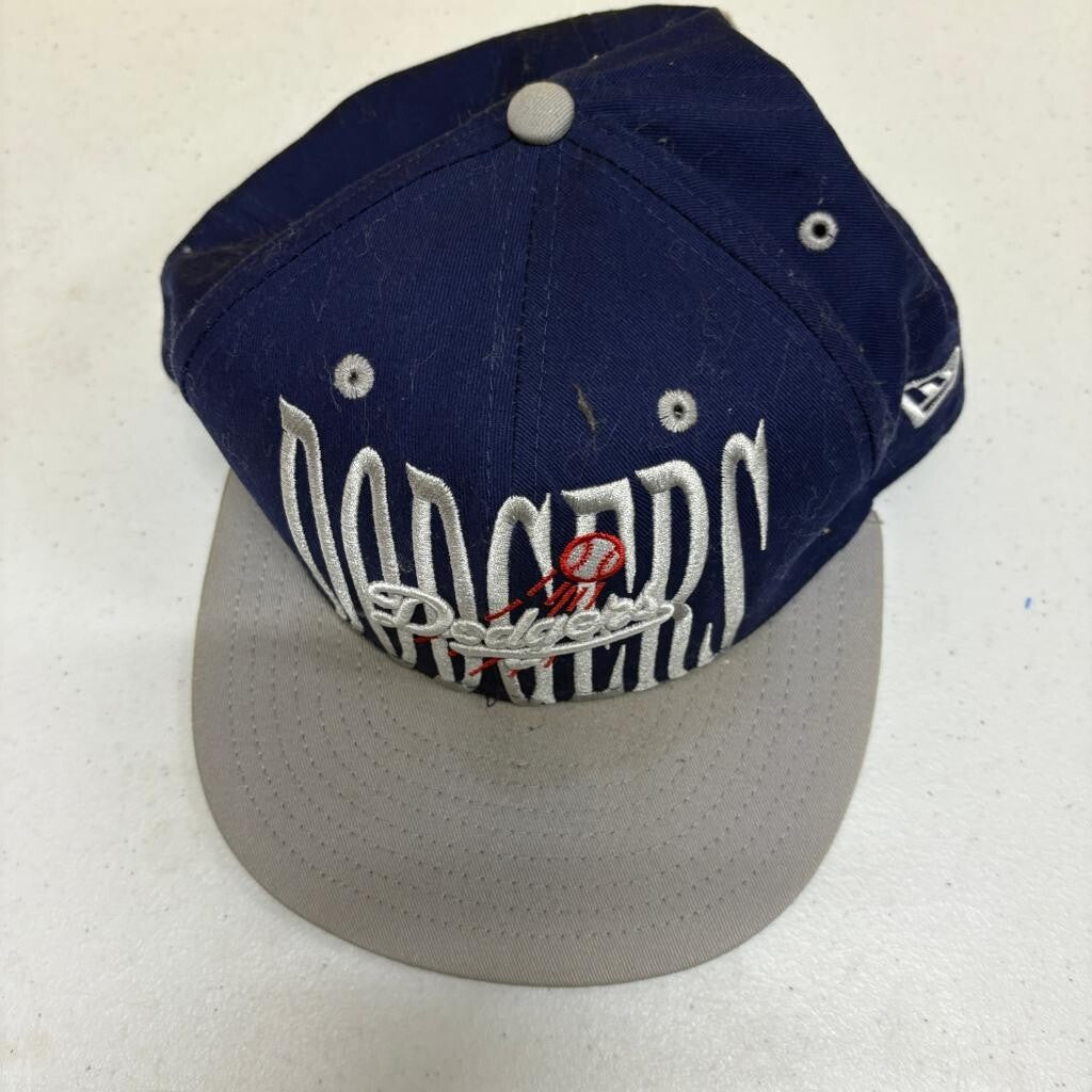 Los Angeles Dodgers New Era Snapback Hat Blue Gray MLB Baseball Cap