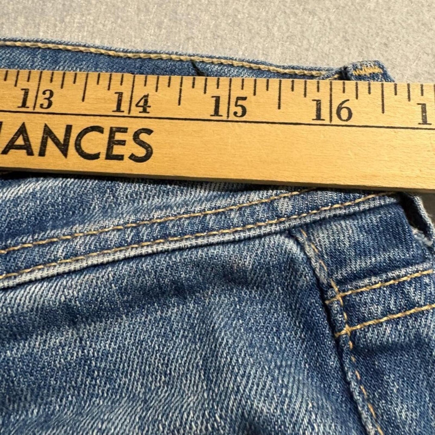 Citizens of Humanity Kelly Bootcut Jeans Womens 30 Distressed Blue Denim