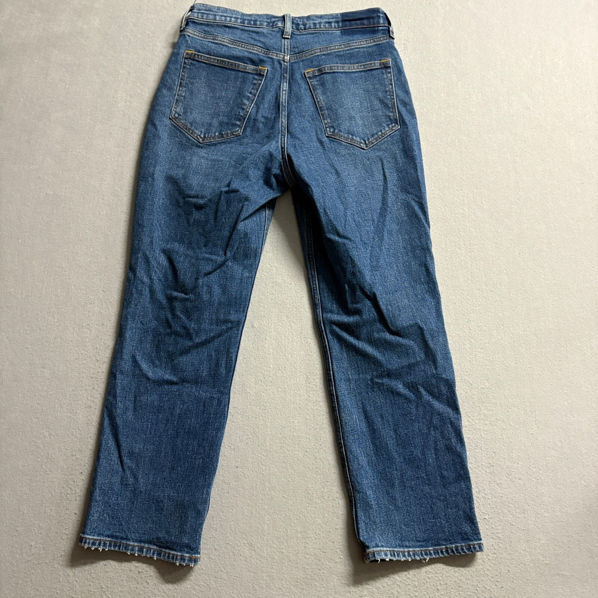 Abercrombie & Fitch Curve Love Ankle Straight Ultra High Rise Jeans 27 Short