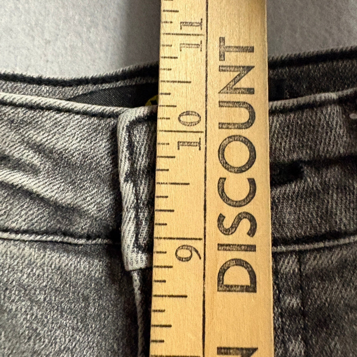 AGS Premium Jeans Womens Size 5 Gray Black Acid Wash Stretch Skinny Denim New