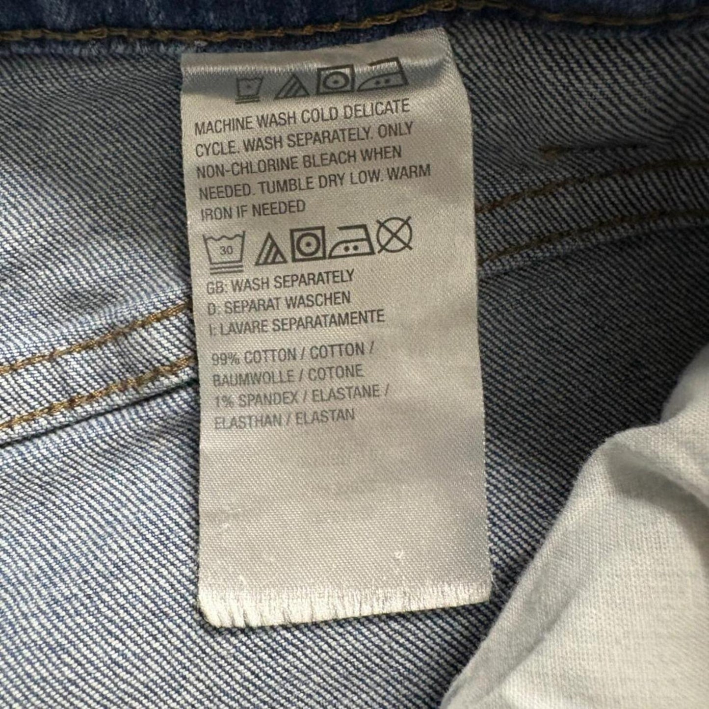 Candace Cameron Bure Jeans Womens Size 8 Blue Denim Straight Leg Stretch