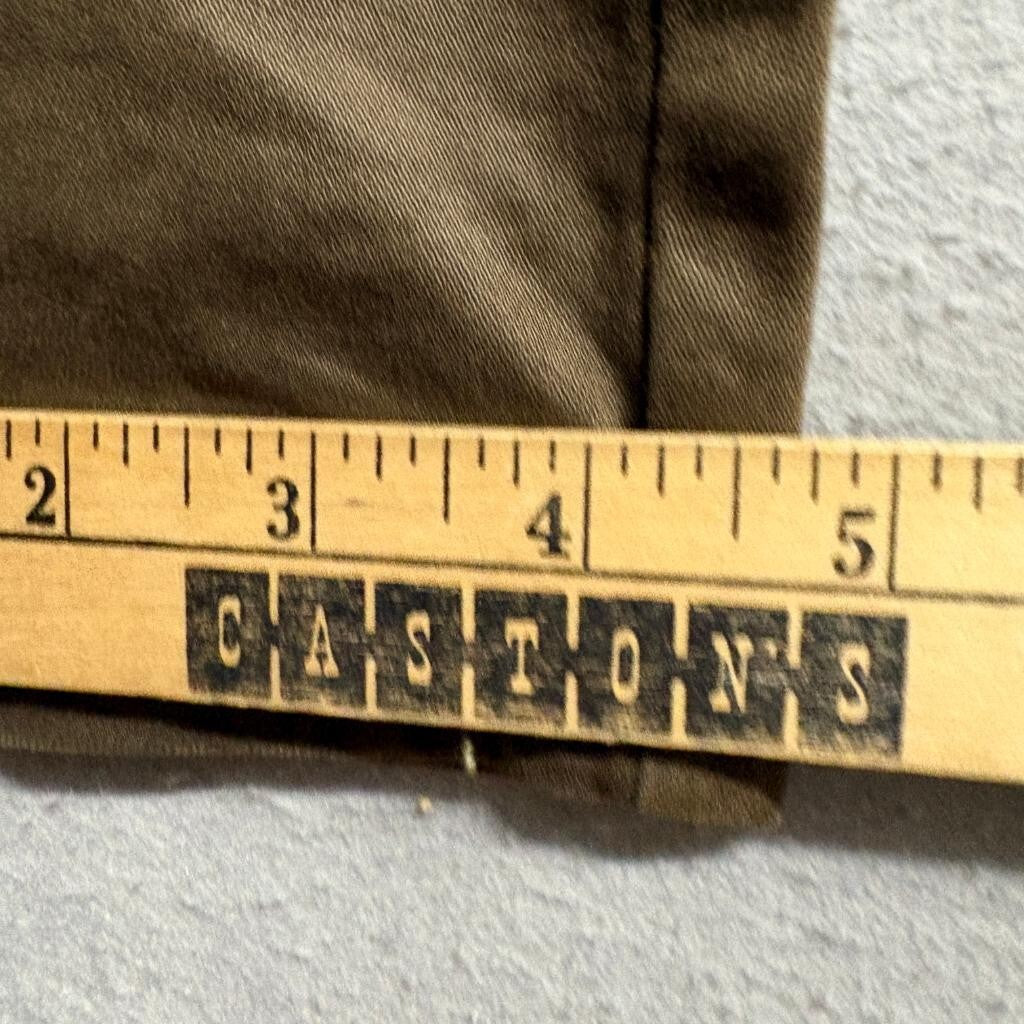 Wish List Jeans Womens Medium Olive Green Moto Skinny Ribbed Knee Pants