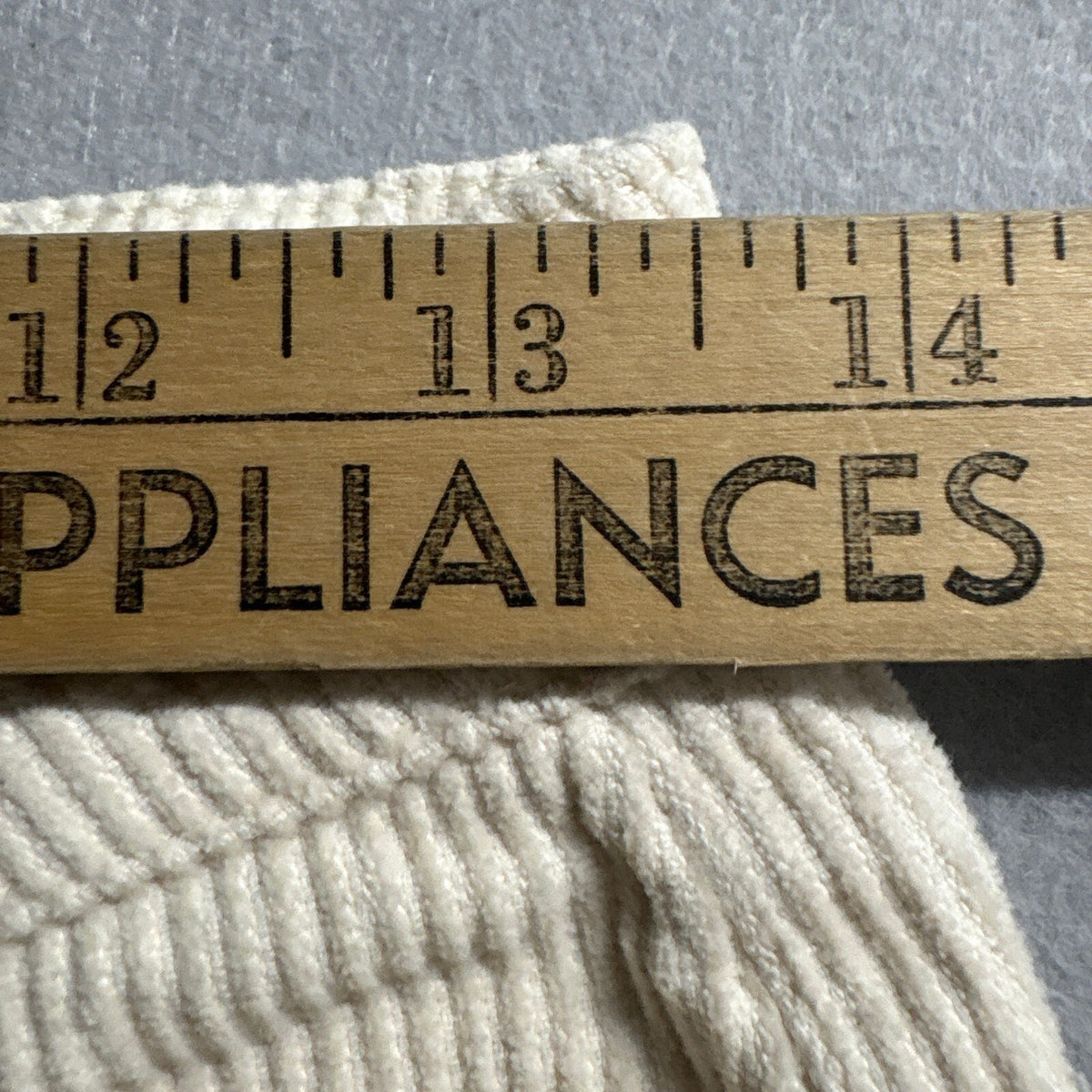 Beige Botany Corduroy Pants Womens Small Beige Cream Wide Leg High Rise Cotton