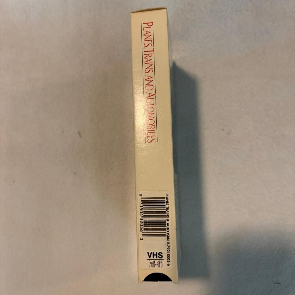 Planes Trains and Automobiles VHS 1988 Steve Martin John Candy Paramount