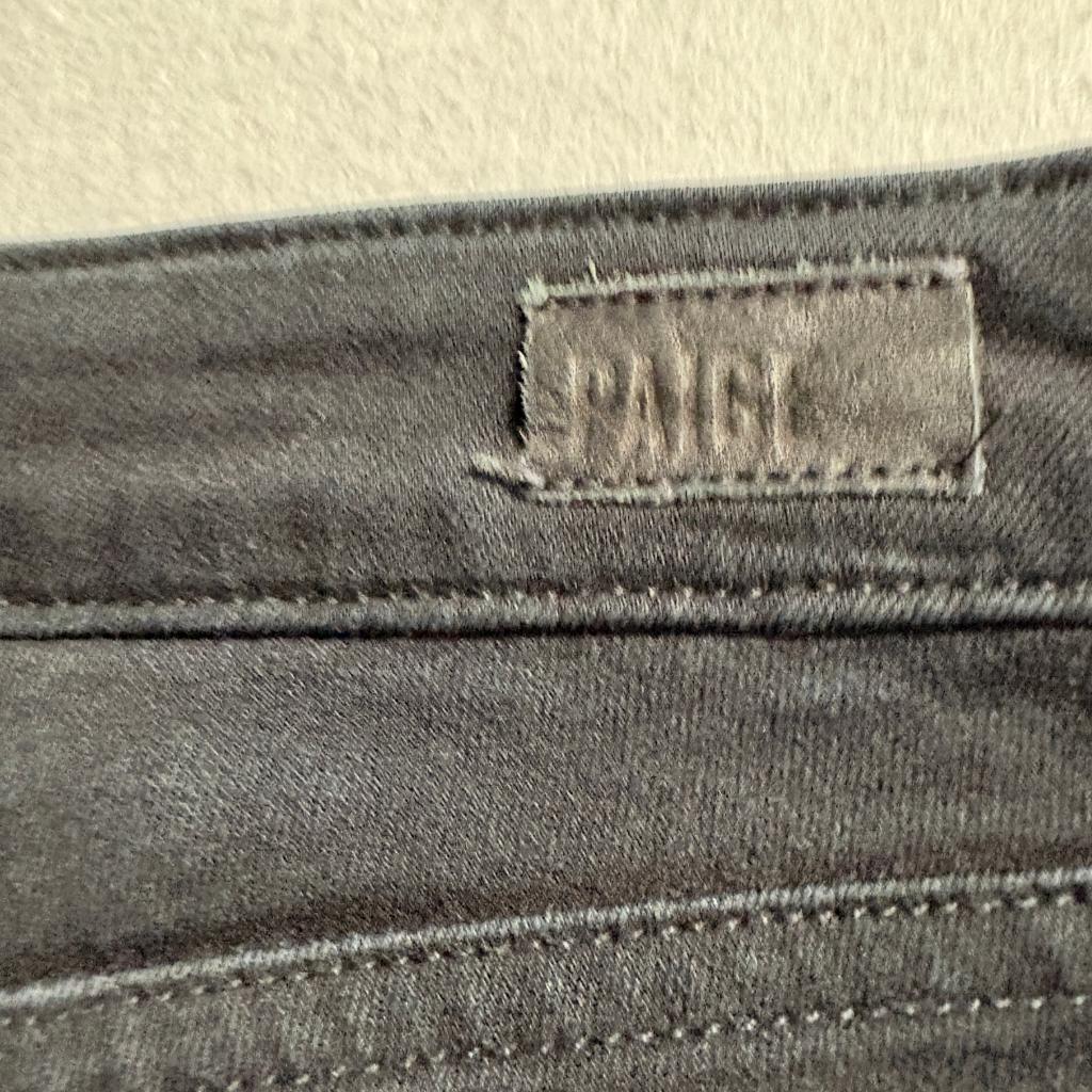 Paige Verdugo Ultra Skinny Jeans Womens 29 Black Stretch Denim Pants