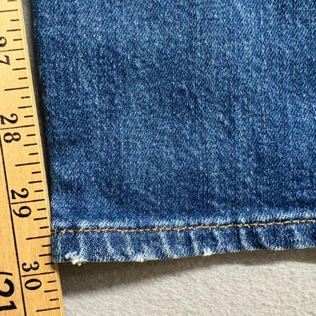 Madewell The High Rise Slim Boyjean Jeans Womens 27 Blue Denim Stretch