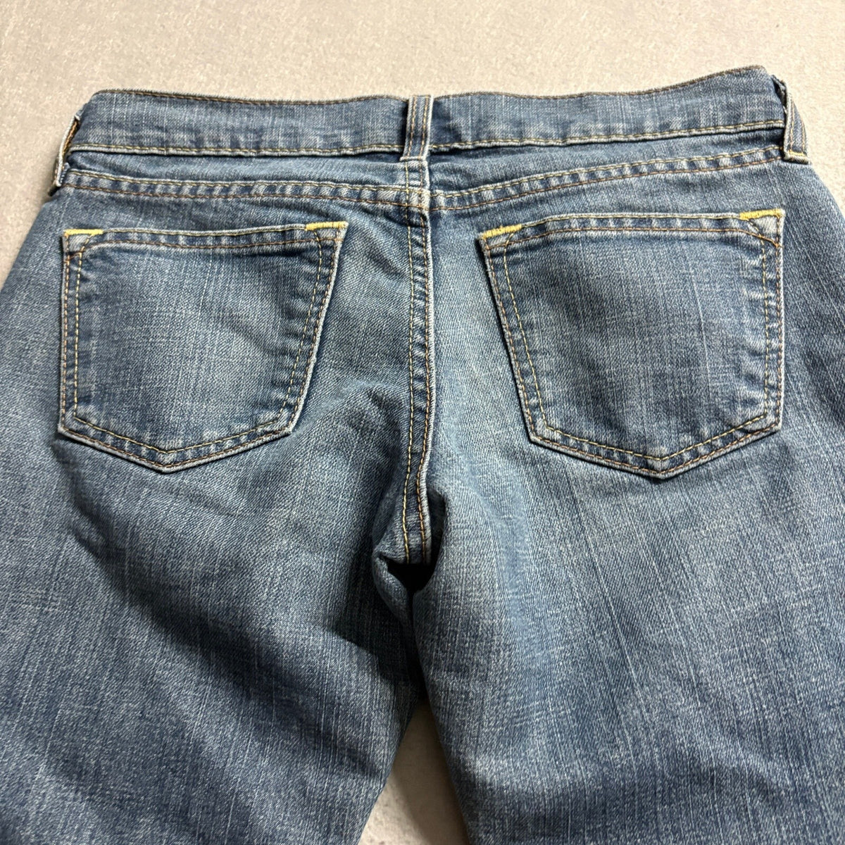 Old Navy The Diva Womens Size 1 Short Low Rise Skinny Blue Jeans Stretch Denim