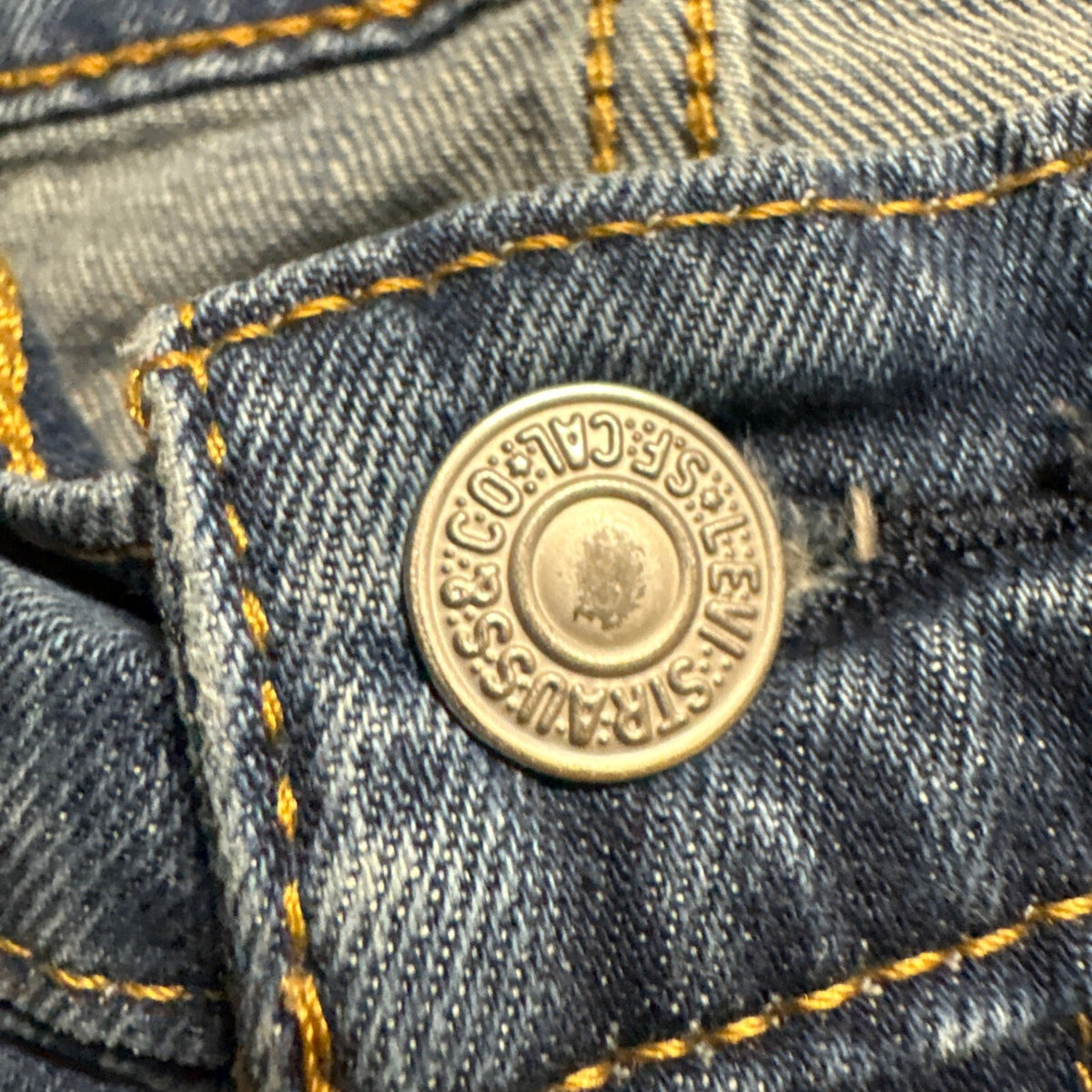 Levi's 511 Slim Fit Jeans Mens W29 L34 Blue Denim Medium Wash Pants