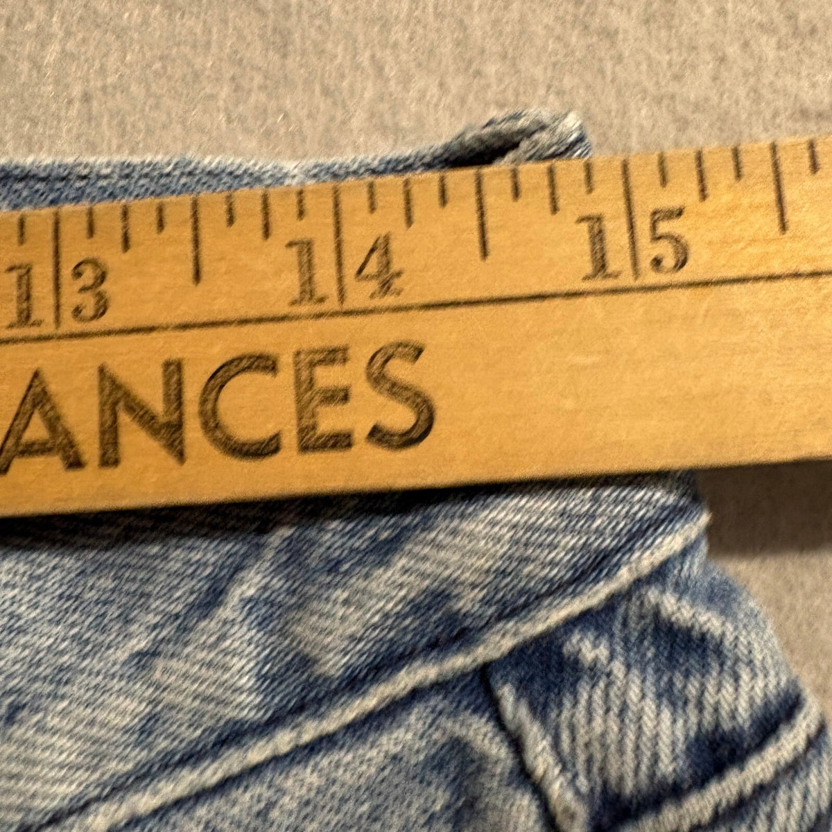 3x1 NYC W3 Fringe Crop Jeans Womens Size 25 Blue Denim Straight Leg Made in USA