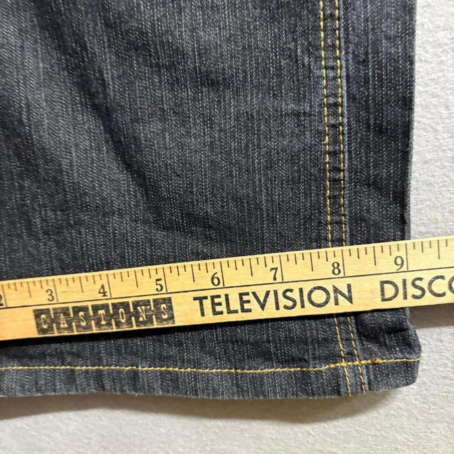 Ashley Stewart Jeans Womens 18T Dark Wash Straight Leg Stretch Denim Tall