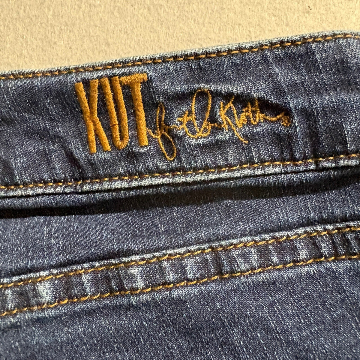 Kut from the Kloth Katy Boyfriend Jeans Womens 16W Blue Denim Stretch
