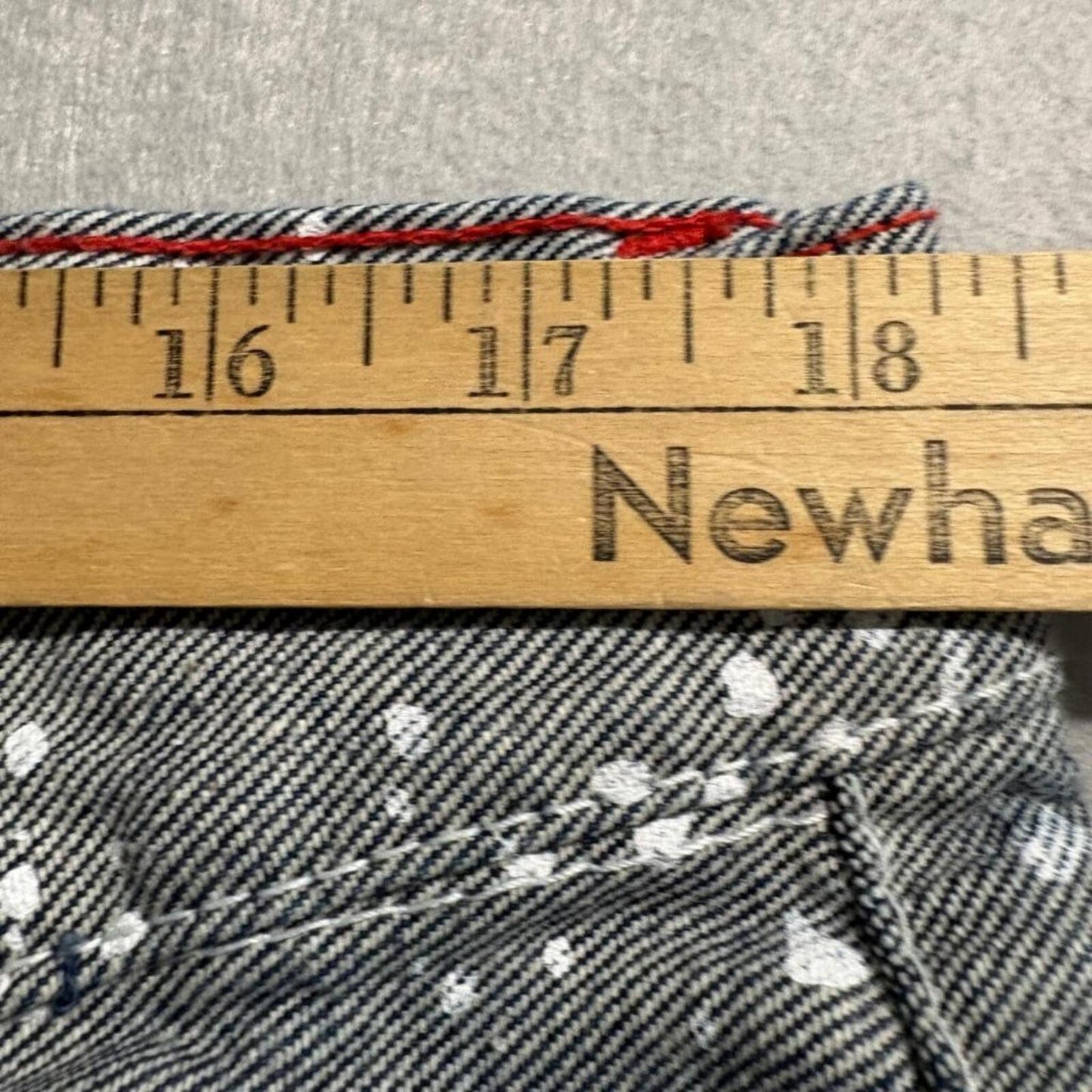 Diamond Stash Mens Jeans Size 40 Gray Acid Bleach Splatter Bull 23 Graphic Denim