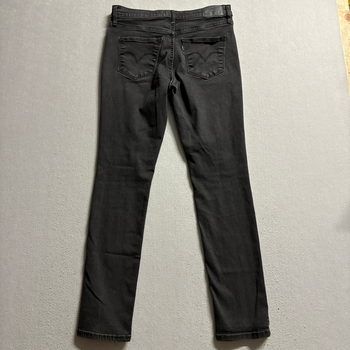 Levi's 311 Shaping Skinny Jeans Womens W28 L30 Black Denim Mid Rise Stretch