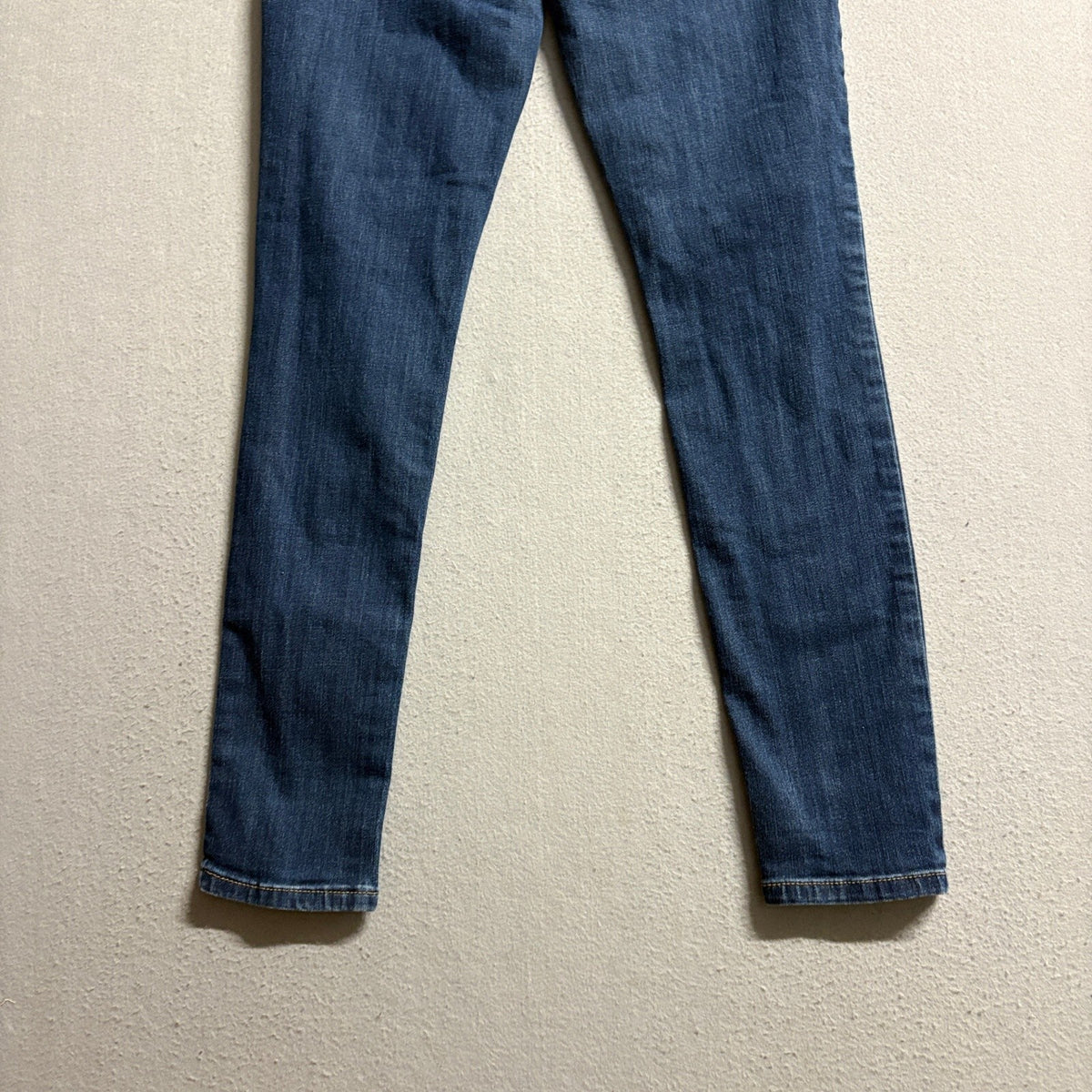 Seven 7 Jeans Womens Size 6 Tummyless High Rise Skinny Medium Wash Blue Denim