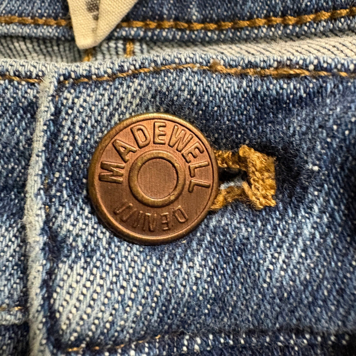 Madewell Cali Demi Boot Cut Jeans Womens Size 27 Blue Denim Stretch