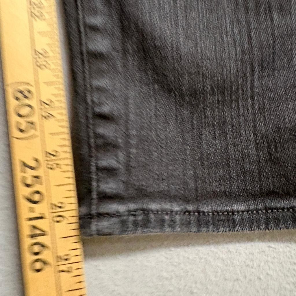 Madewell Stovepipe Jeans Womens 28 Black High Rise Straight Leg Denim