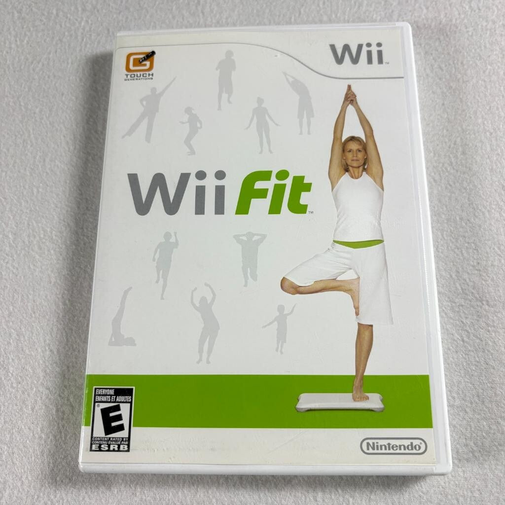 Wii Fit Nintendo Wii Game Complete CIB with Manual