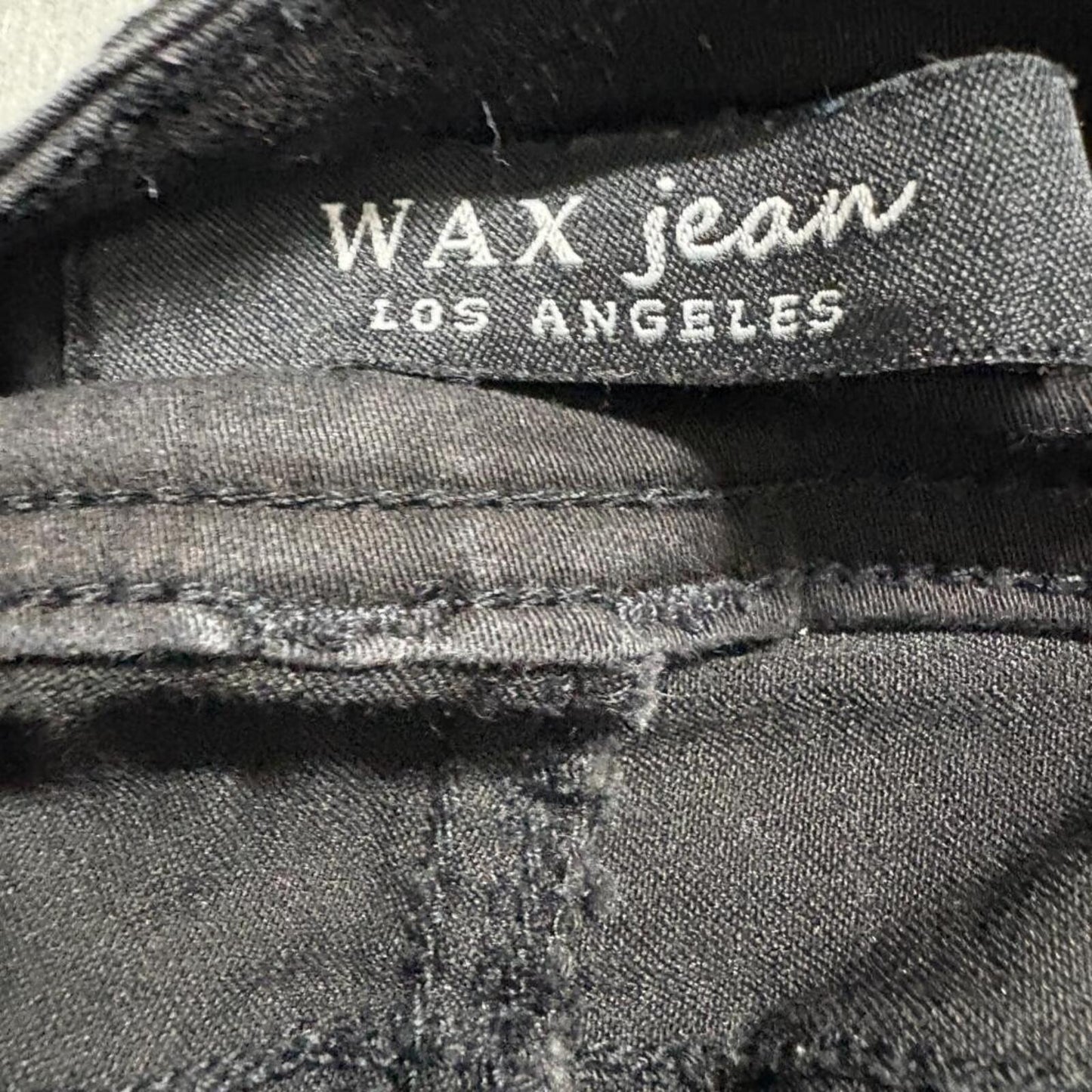 Wax Jean Los Angeles Womens Skinny Jeans Size XL Black Denim Stretch Pants